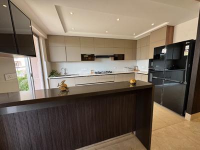 Kitchen Image of 2901 Sq.ft 4 BHK Apartment / Flat for sale in Rishita Serenity, Sushant Golf City Lucknow for Rs. 36000000