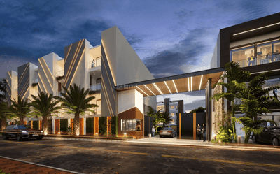 Building Image of 1114 Sq.ft 3 BHK Apartment / Flat for sale in Serenity Sky, Kharar Mohali for Rs. 7500000