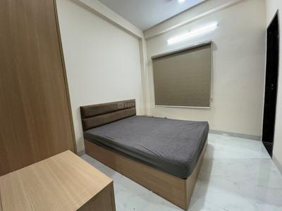 Bedroom Image of 400 Sq.ft 1 BHK Builder Floor for rent in Mahalakshmi Nagar Indore for Rs. 21000