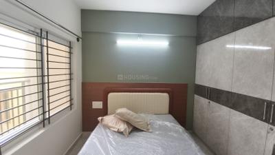 Bedroom Image of 900 Sq.ft 1 BHK Builder Floor for rent in Mahadevapura Bengaluru for Rs. 35200