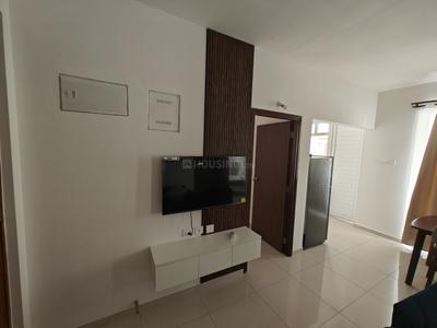 Hall Image of 810 Sq.ft 2 BHK Apartment / Flat for rent in Provident Adora De Goa, Sancoale Goa for Rs. 42000