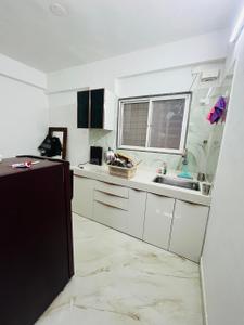 Kitchen Image of 425 Sq.ft 1 RK Apartment / Flat for rent in Kalyani Nagar Pune for Rs. 23000