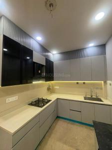 Kitchen Image of 1030 Sq.ft 2 BHK Builder Floor for rent in Ramesh Nagar New Delhi for Rs. 35000