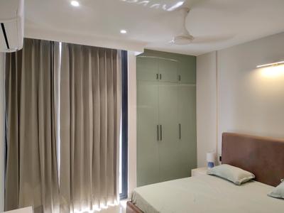 Bedroom Image of 850 Sq.ft 1 BHK Builder Floor for rent in DLF Siris Estate, DLF Phase 3 Gurgaon for Rs. 30000