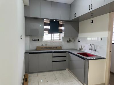 Kitchen Image of 1400 Sq.ft 3 BHK Apartment / Flat for rent in Siddartha Solitaire, Rayasandra Bengaluru for Rs. 40000
