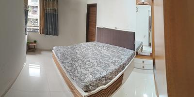 Bedroom Image of 1296 Sq.ft 2 BHK Apartment / Flat for rent in Zundal Ahmedabad for Rs. 30000
