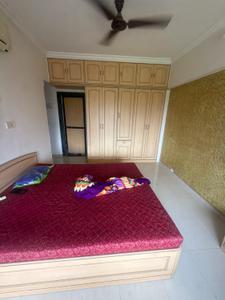 Bedroom Image of 900 Sq.ft 2 BHK Apartment / Flat for rent in Gayatri Darshan, Kandivali East Mumbai for Rs. 55000