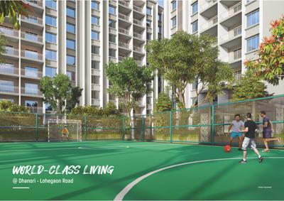 Image of 1132 Sq.ft 2 BHK Apartment / Flat for sale in Divine Garden, Lohegaon, Pune for Rs. 6950000