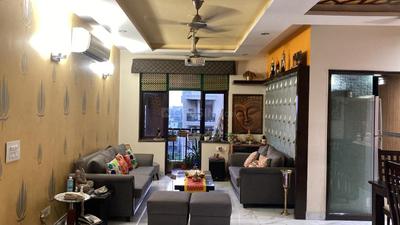 Hall Image of 1550 Sq.ft 3 BHK Apartment / Flat for rent in Sector 50 Noida for Rs. 140000