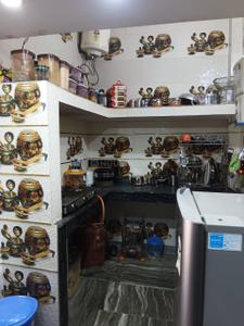 Kitchen Image of 500 Sq.ft 1 BHK Independent House for rent in Baprola New Delhi for Rs. 10000