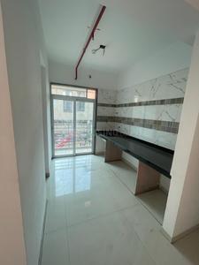 Kitchen Image of 600 Sq.ft 1 BHK Apartment / Flat for sale in Om Paraiso, Mothi Desai Gaon Thane for Rs. 4034000