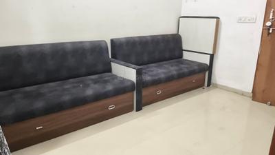 Living Room Image of 650 Sq.ft 1 BHK Apartment / Flat for rent in Signature Vrajdham, Ujala Circle Ahmedabad for Rs. 18000