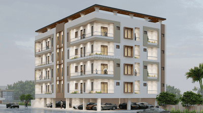 Building Image of 749 Sq.ft 2 BHK Apartment / Flat for sale in Gomti Nagar Lucknow for Rs. 5148000