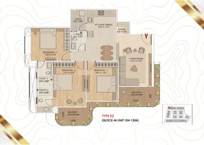 Image of 1168 Sq.ft 3 BHK Apartment / Flat for sale in Satellite, Ahmedabad for Rs. 16592000