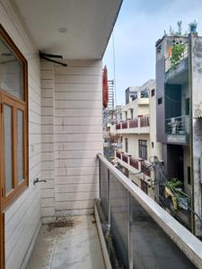 Bedroom One Image of 820 Sq.ft 3 BHK Builder Floor for rent in Hastsal New Delhi for Rs. 18000
