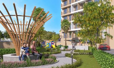 Image of 690 Sq.ft 1 BHK Apartment / Flat for sale in Kharghar, Navi Mumbai for Rs. 3565000