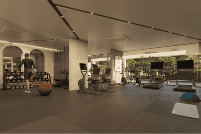 Image of 1360 Sq.ft 2 BHK Apartment / Flat for sale in Shyaswa Savera Prarambh, Ghuma, Ahmedabad for Rs. 5500000