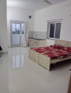 Bedroom Image of 450 Sq.ft 1 RK Independent House for rent in Financial District Hyderabad for Rs. 18000