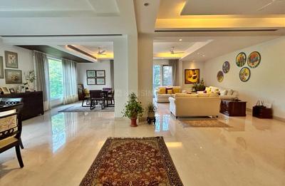 Hall Image of 7200 Sq.ft 4 BHK Builder Floor for rent in Panchsheel Park New Delhi for Rs. 500000
