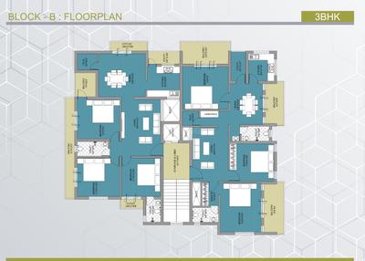 Image of 2035 Sq.ft 3 BHK Apartment / Flat for sale in Sai Nidhivan, Jagamara, Bhubaneswar for Rs. 12500000