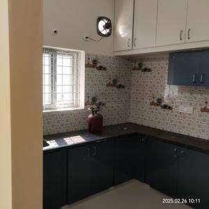 Kitchen Image of 1250 Sq.ft 2 BHK Apartment / Flat for rent in Vaishnavi Houdini, Bandlaguda Jagir Hyderabad for Rs. 23000
