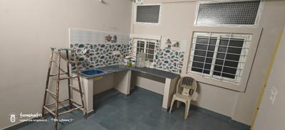 Kitchen Image of 650 Sq.ft 1 BHK Independent House for rent in RT Nagar Bengaluru for Rs. 10000