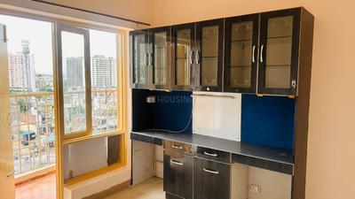 Kitchen Image of 1450 Sq.ft 3 BHK Apartment / Flat for rent in Shiv The Ozone Park, Sector 86 Faridabad for Rs. 32000