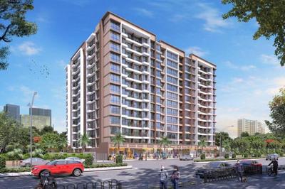 Image of 1000 Sq.ft 2 BHK Apartment / Flat for sale in Bhagwati Elysia, Pushpak Nagar, Navi Mumbai for Rs. 8000000