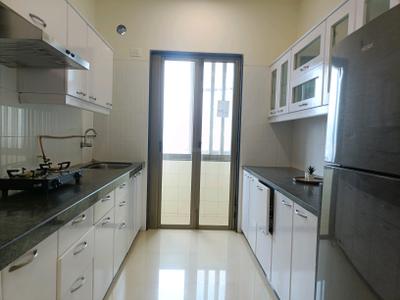 Kitchen Image of 1525 Sq.ft 3 BHK Apartment / Flat for sale in Satellite Tower, Goregaon East Mumbai for Rs. 41000000
