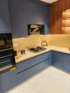 Kitchen Image of 3533 Sq.ft 4 BHK Apartment / Flat for sale in T1 Named Helios Of Raheja Galaxy In RV Premiere, Mohammed Wadi Pune for Rs. 50000000