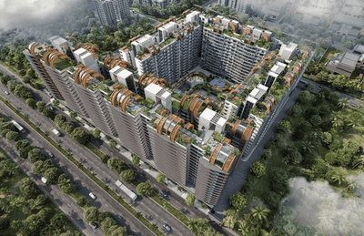 Image of 1924 Sq.ft 3 BHK Apartment / Flat for sale in Delta Palm Beach, Nerul, Navi Mumbai for Rs. 35000000