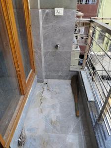 Balcony Image of 900 Sq.ft 2 BHK Builder Floor for sale in Khirki Extension New Delhi for Rs. 4500000
