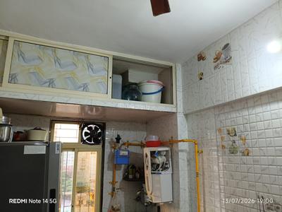 Kitchen Image of 600 Sq.ft 1 BHK Apartment / Flat for rent in Veer Yashwant Viva Township, Nalasopara East Nala Sopara for Rs. 15000