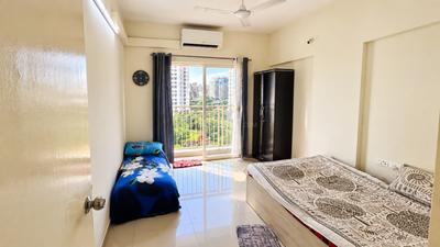 Bedroom Image of 900 Sq.ft 2 BHK Apartment / Flat for rent in Godrej Prana, Handewadi Pune for Rs. 22000