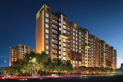 Image of 1217 Sq.ft 3 BHK Apartment / Flat for sale in Ambuja Urvisha The Condoville , New Town, Kolkata for Rs. 25000000