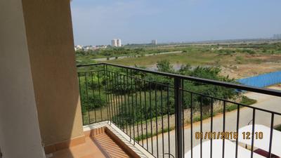 Balcony Image of 1518 Sq.ft 3 BHK Apartment / Flat for sale in Incor Pbel City, Ramalingapuram Chennai for Rs. 8500000