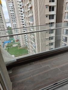 Balcony Image of 790 Sq.ft 2 BHK Apartment / Flat for sale in L And T Elixir Reserve, Powai Mumbai for Rs. 42000000