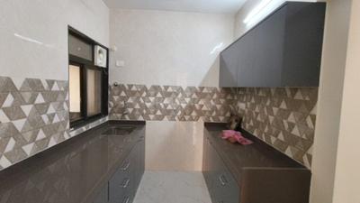 Kitchen Image of 999 Sq.ft 2 BHK Apartment / Flat for rent in Yash Veer Galaxy, Thane East Thane for Rs. 45000