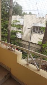 Balcony Image of 1100 Sq.ft 2 BHK Apartment / Flat for rent in Frazer Town Bengaluru for Rs. 48000