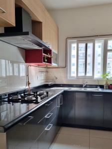 Kitchen Image of 1983 Sq.ft 3.5 BHK Apartment / Flat for rent in L And T Raintree Boulevard, Sahakara Nagar Bengaluru for Rs. 80000