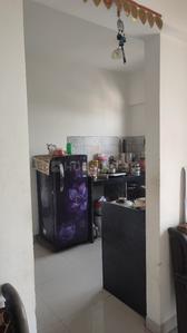 Kitchen Image of 599 Sq.ft 1 BHK Apartment / Flat for sale in Radhey Galaxy Phase I, Karjat Thane for Rs. 2900000