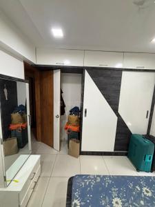 Bedroom Image of 978 Sq.ft 3 BHK Apartment / Flat for rent in Adani Amogha, Shantigram Ahmedabad for Rs. 38000