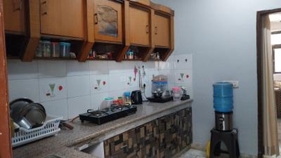 Kitchen Image of 1350 Sq.ft 2 BHK Independent House for sale in Vishwakarmapuram Colony Agra for Rs. 7700000