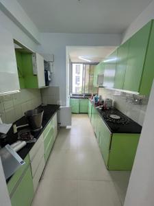 Kitchen Image of 1050 Sq.ft 3 BHK Builder Floor for rent in Vatika Primrose Floors, Sector 82 Gurgaon for Rs. 22000