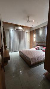 Bedroom Image of 2200 Sq.ft 3 BHK Apartment / Flat for rent in Rudra Keshav Skyline, Chandkheda Ahmedabad for Rs. 50000