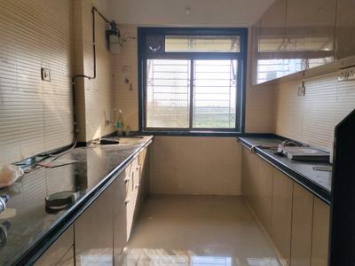 Kitchen Image of 1350 Sq.ft 3 BHK Apartment / Flat for rent in Sankalp Riddhi Siddhi Heights by Sankalp Group Mumbai, Airoli Navi Mumbai for Rs. 65000