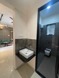 Bathroom Image of 1239 Sq.ft 2 BHK Apartment / Flat for sale in Nirman Cosmopolis, Tathawade Pune for Rs. 6450000