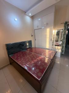 Bedroom Image of 1000 Sq.ft 2 BHK Builder Floor for rent in Bajwa Sunny Heights, Kharar Mohali for Rs. 20000