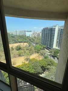 Balcony Image of 820 Sq.ft 2 BHK Apartment / Flat for rent in Nahar Jonquille and Jamaica, Powai Mumbai for Rs. 75000