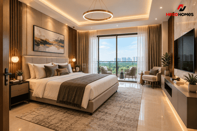 Bedroom Image of 1650 Sq.ft 3 BHK Apartment / Flat for sale in Omicron II Greater Noida for Rs. 18150000